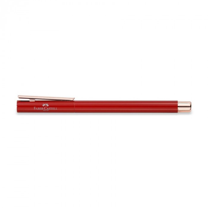 NEO Slim fountain pen red, rose gold chrome